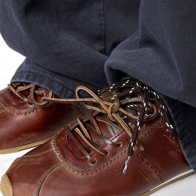 MIU MIU PLUME LEATHER SNEAKERS 5E602E